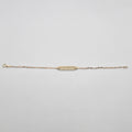 Gold baby bracelet