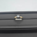 Anillo de plata brillante