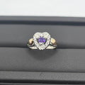Anillo romántico de plata