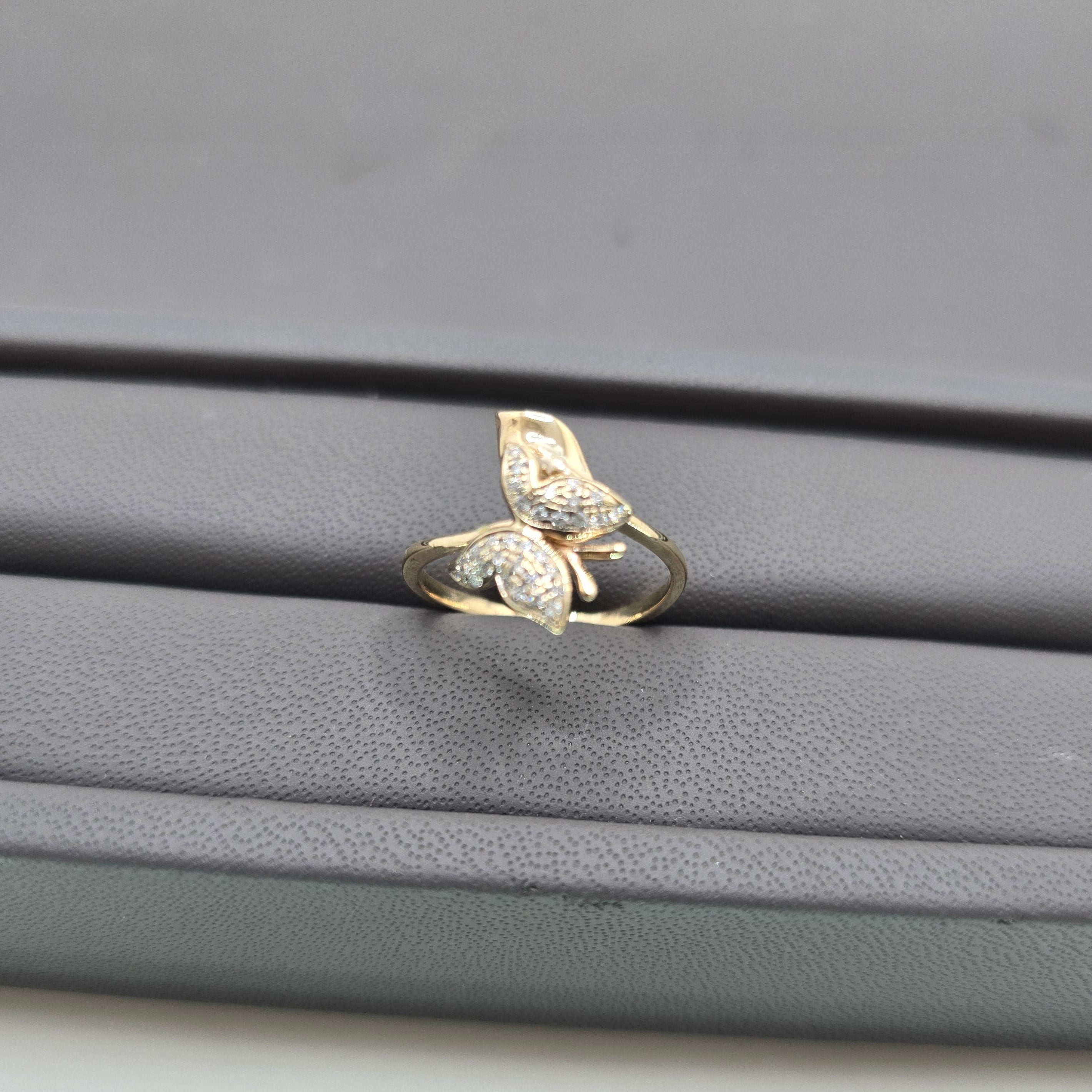 Gold Butterfly Ring