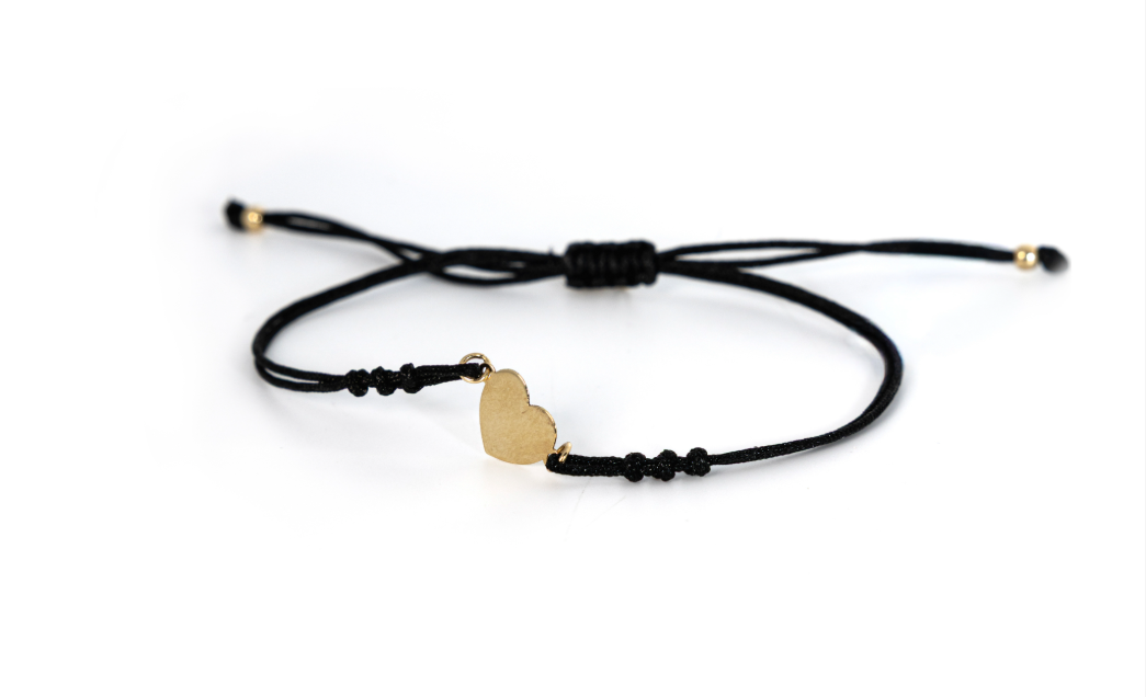 Heart Bracelet in 14K Gold