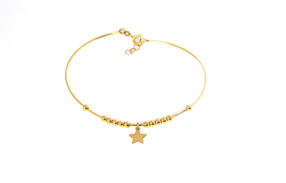 Cuban Link Bracelet in 18K Gold