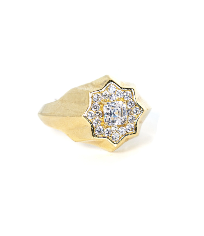 Starburst SignetRing