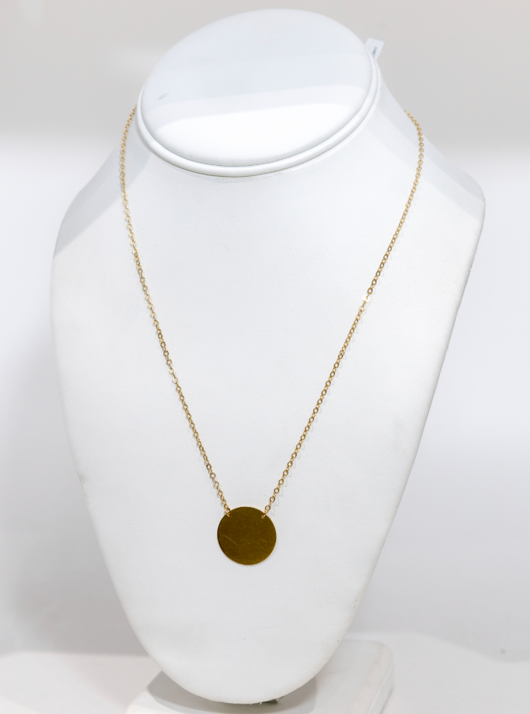 Aurelia Disc Pendant