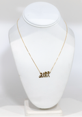 Golden Signature Name Necklace