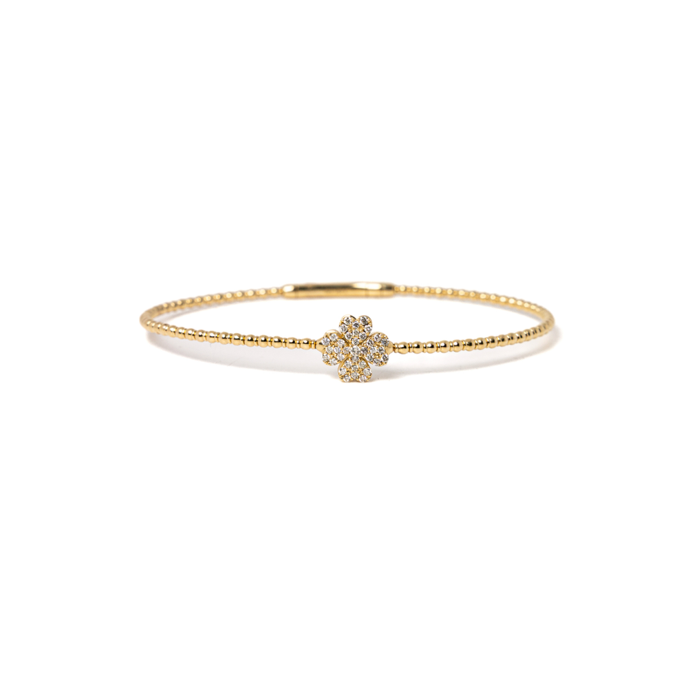 Clover Blossom Bangle