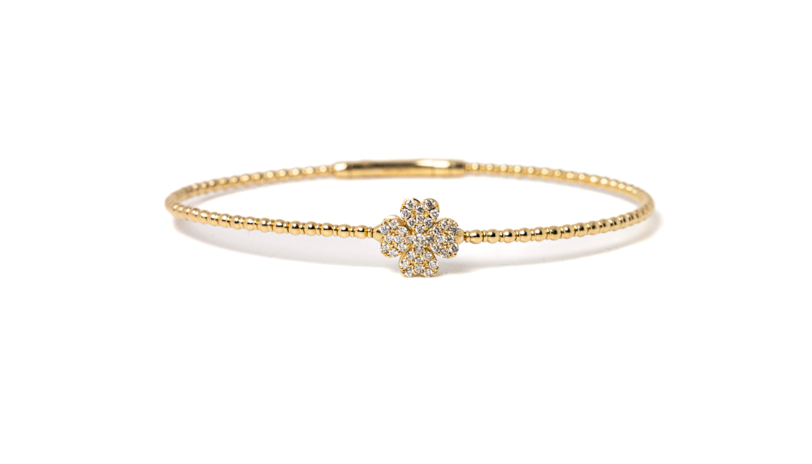 Clover Blossom Bangle