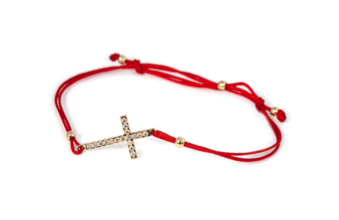 Sacred Faith Diamond-Cut Bracelet