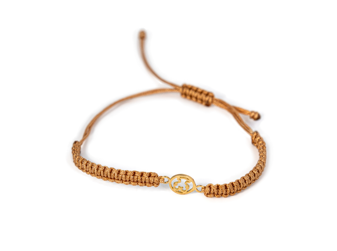 Silhouette Teddy Ochre Bracelet