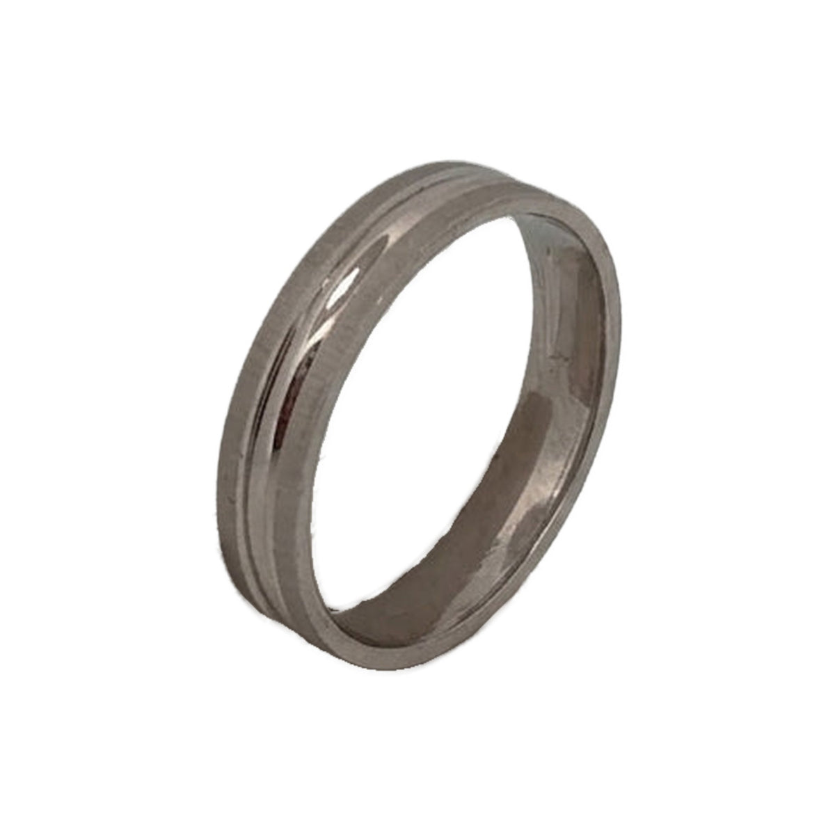 14K White Gold Ring Size 9