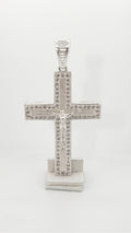 Dije de Cruz de plata