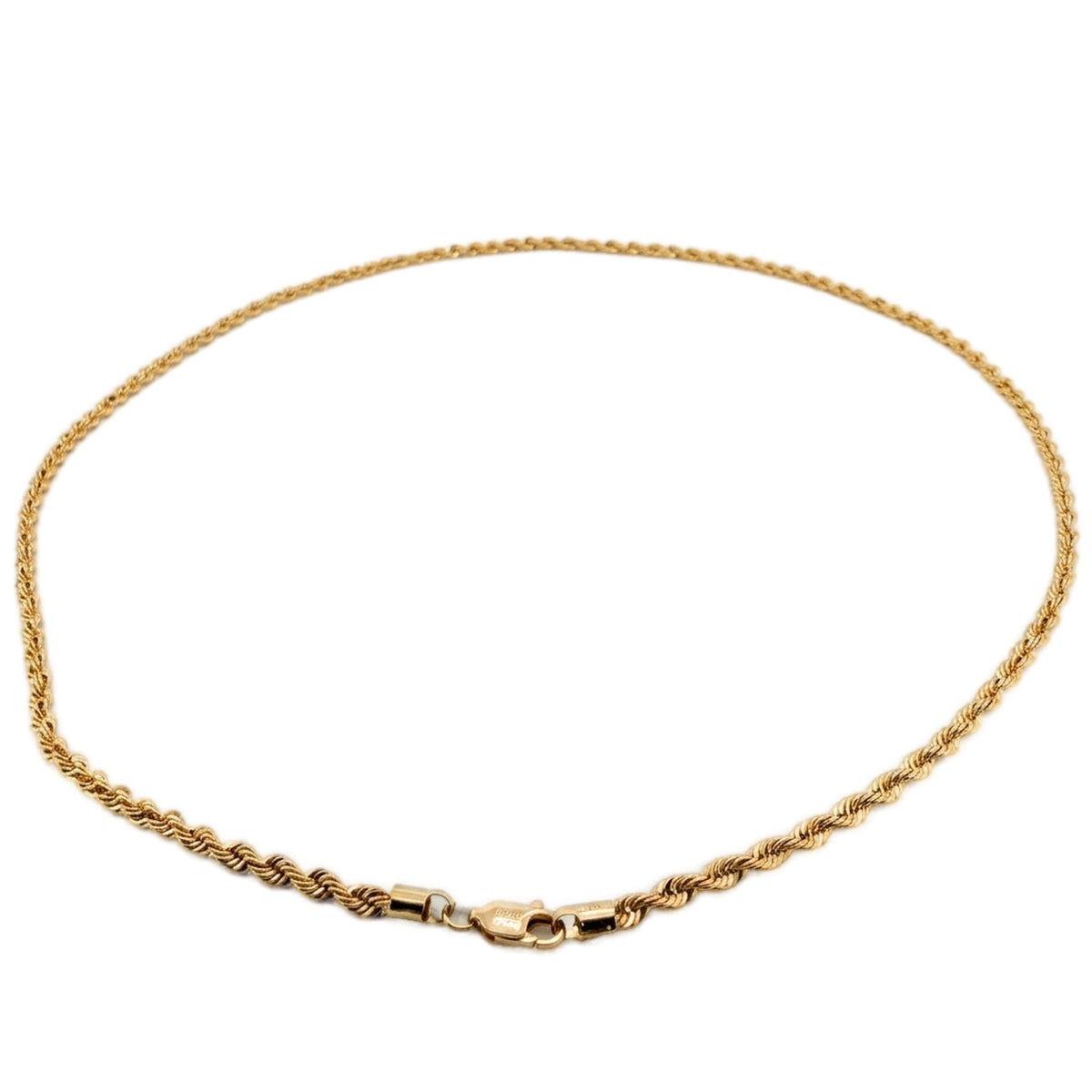 Cadena tejido cordon de 22"