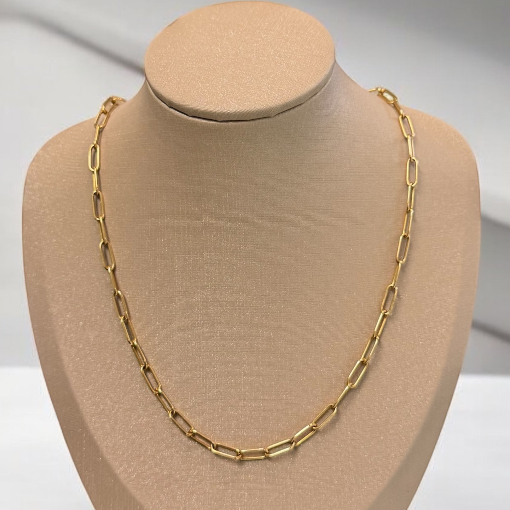 Paperclip Chain Necklace