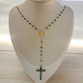 Gold and Black Rosary