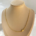 Gold Rosary Necklace