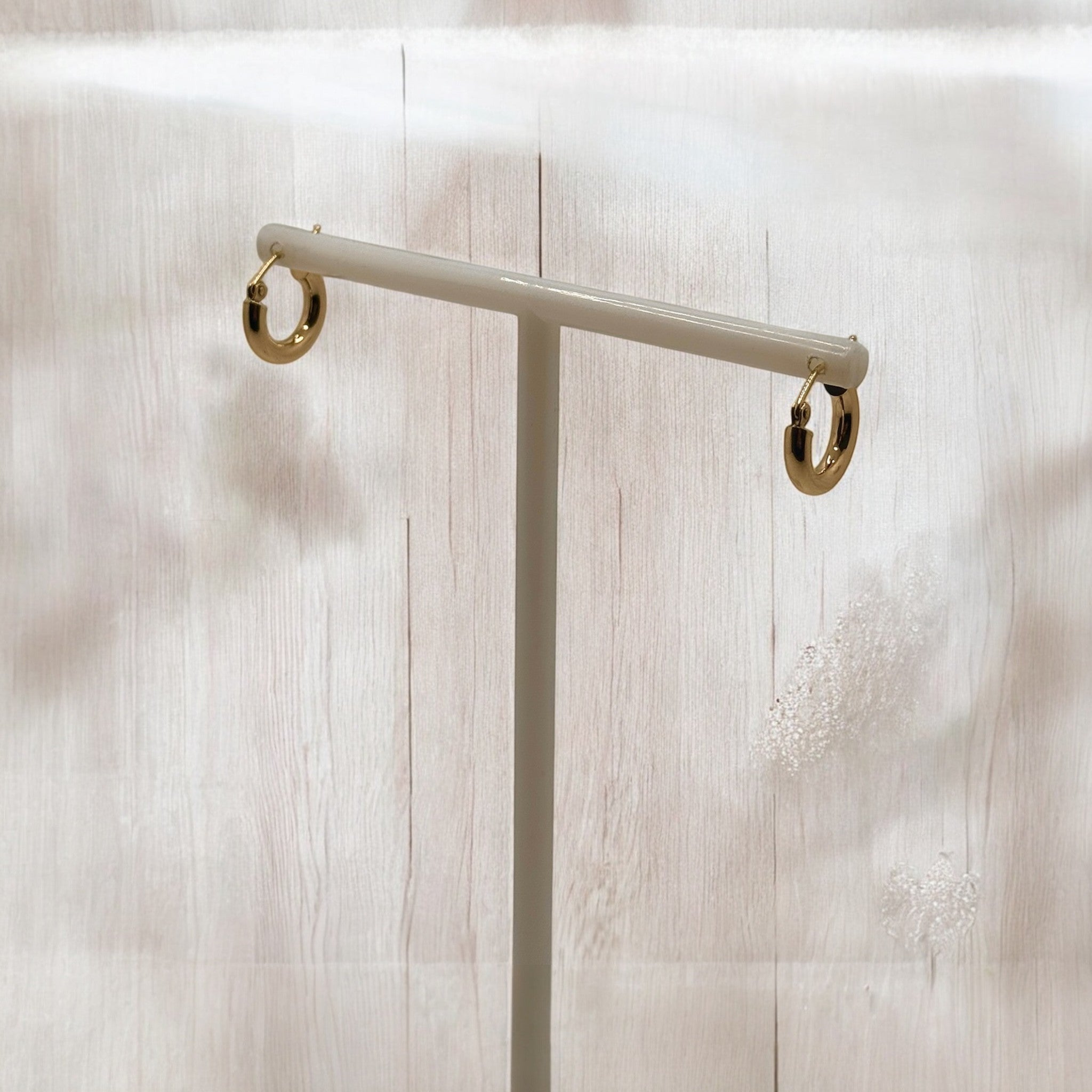 Mini 14k Gold Earrings