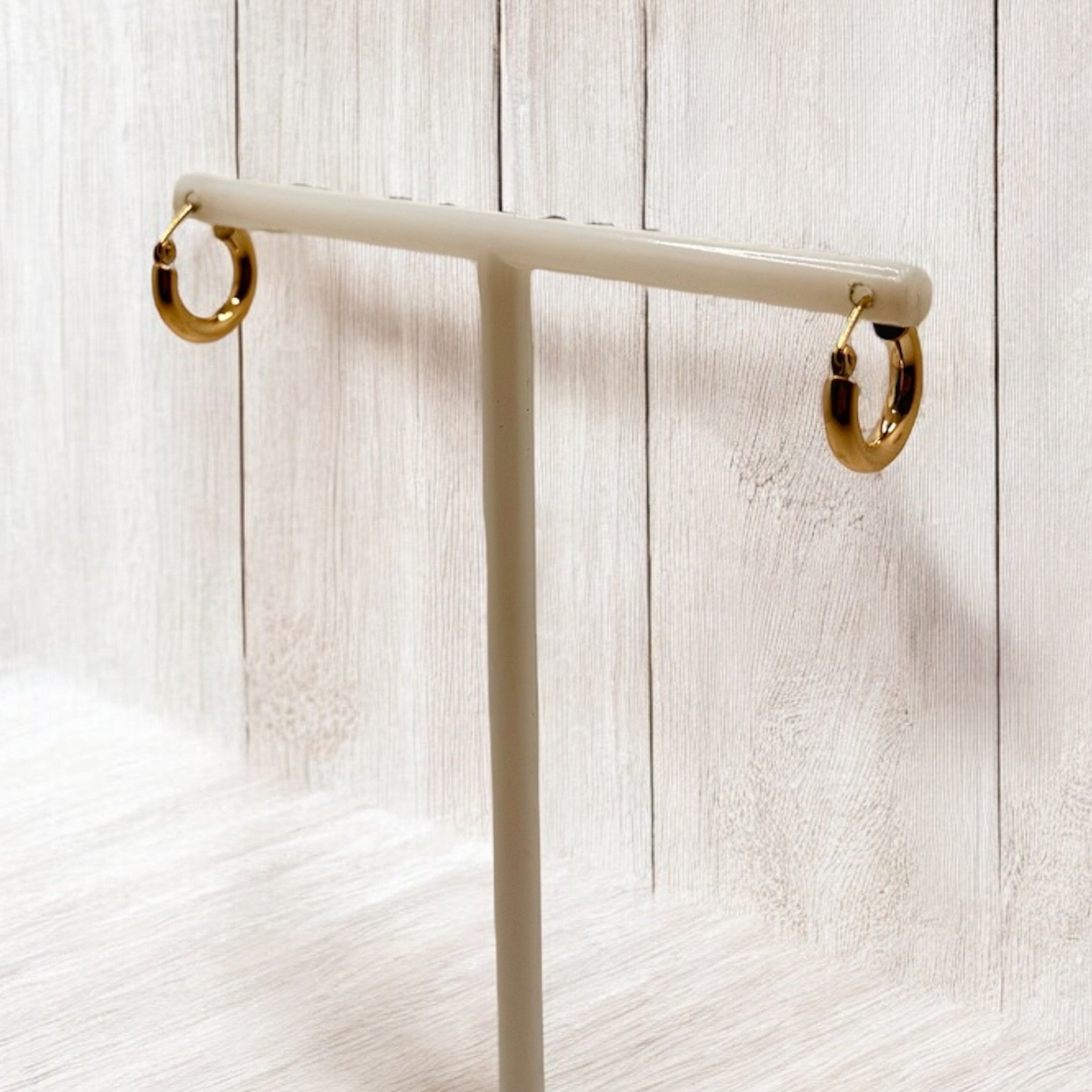 Mini 14k Gold Earrings Two