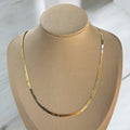 Flat Necklace 18k