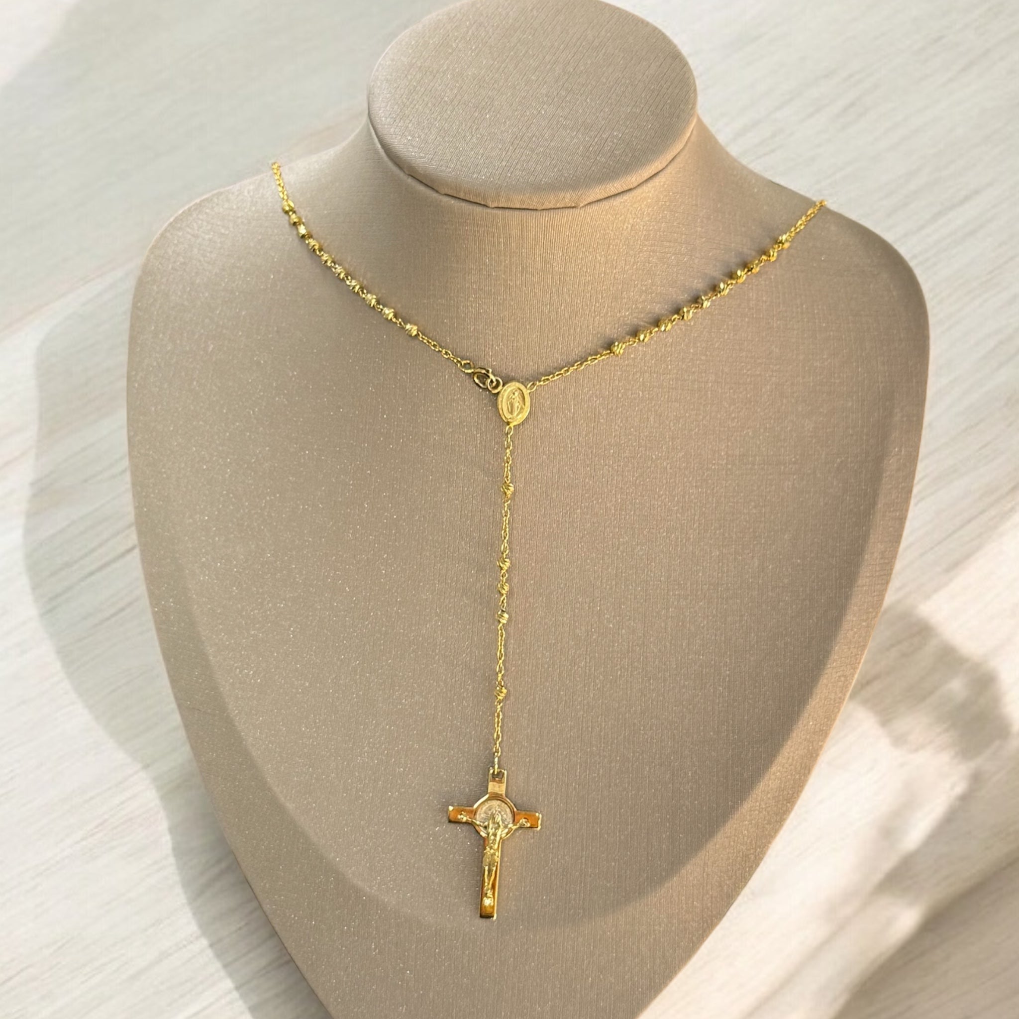 Classic Golden Rosary