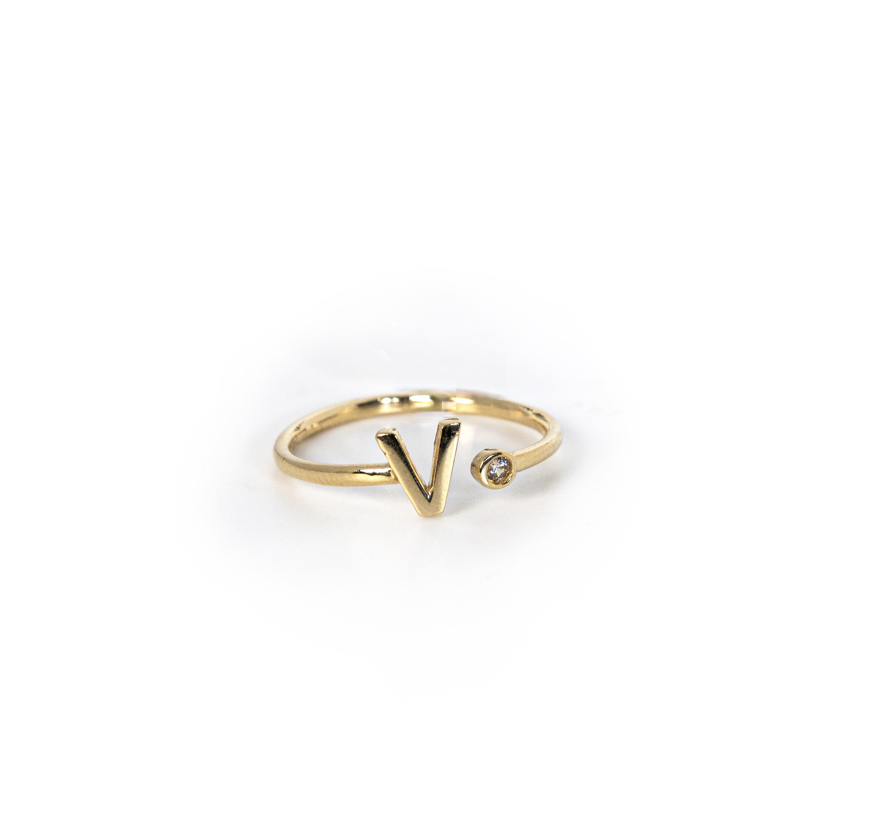 Letter Initial Ring