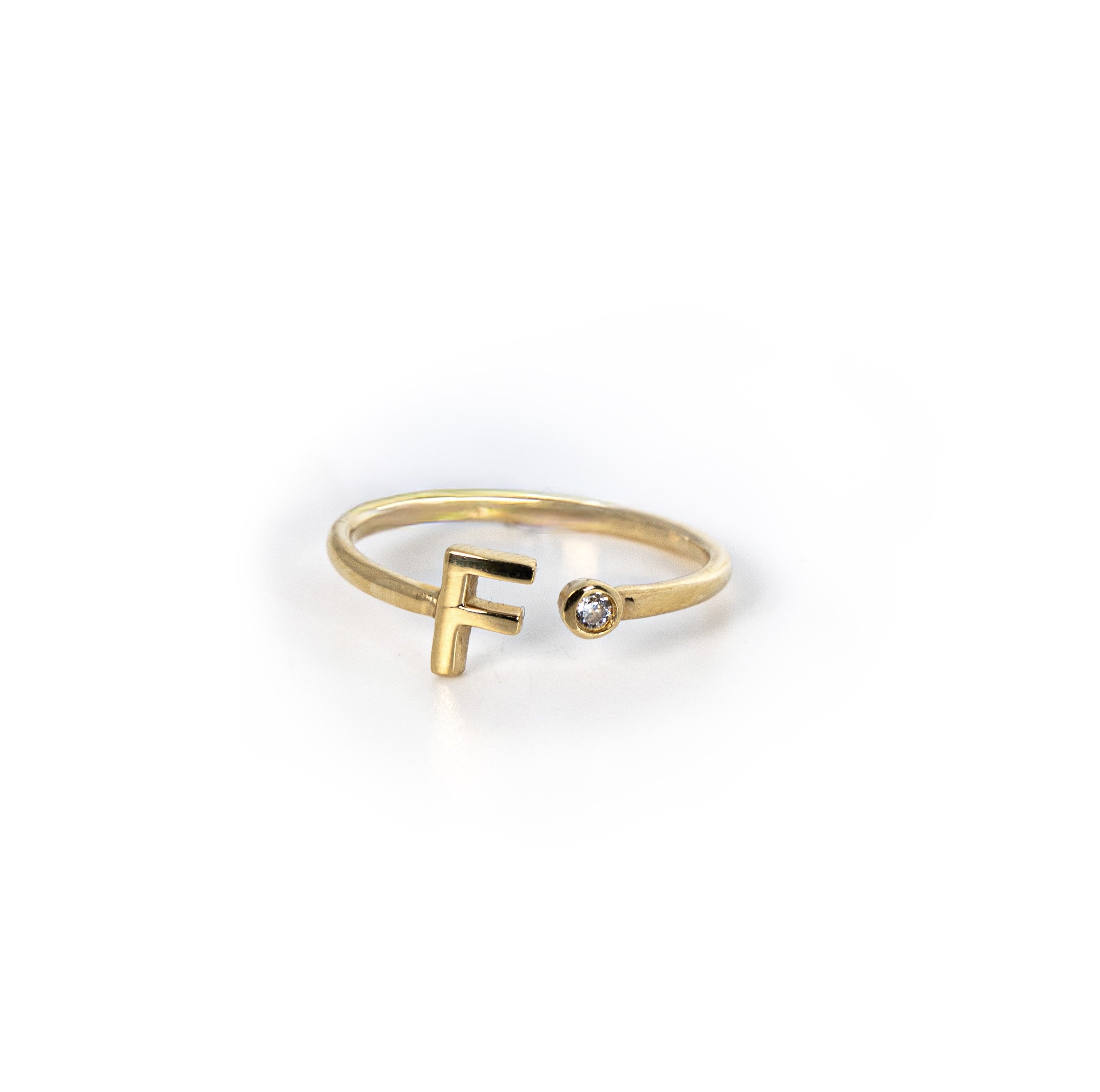 Letter Initial Ring