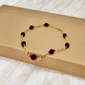 Large jet bracelet