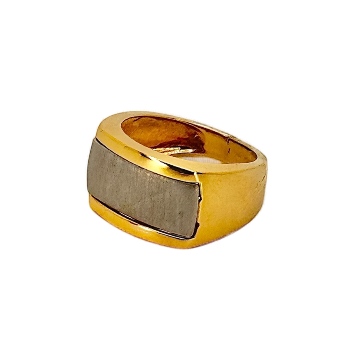Man Ring 18k Square