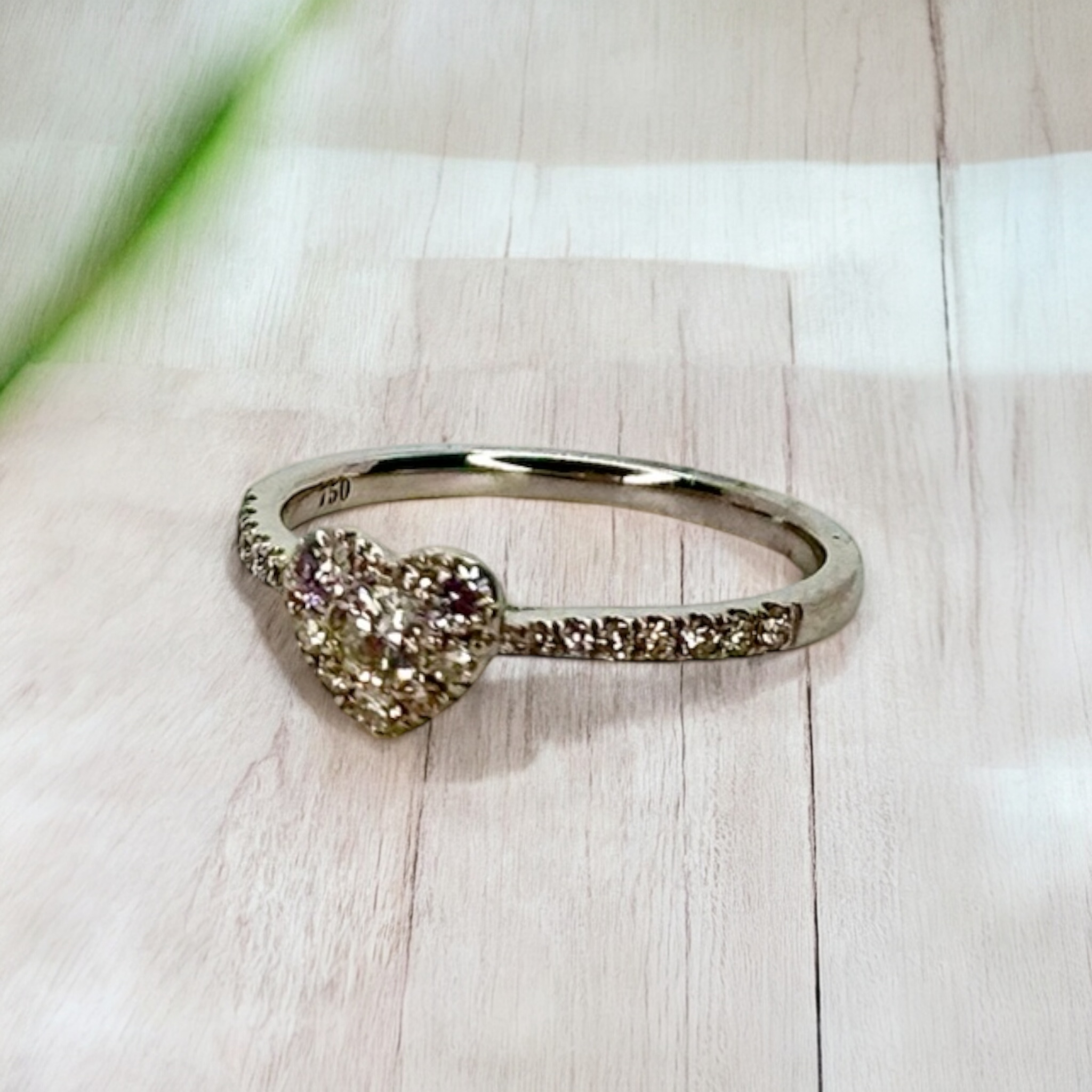Heart Diamond Ring