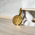 Saint Benito Chain medal 18k