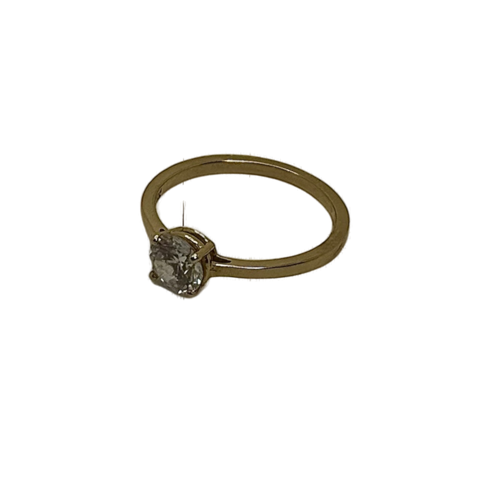 Solitaire Ring 18k