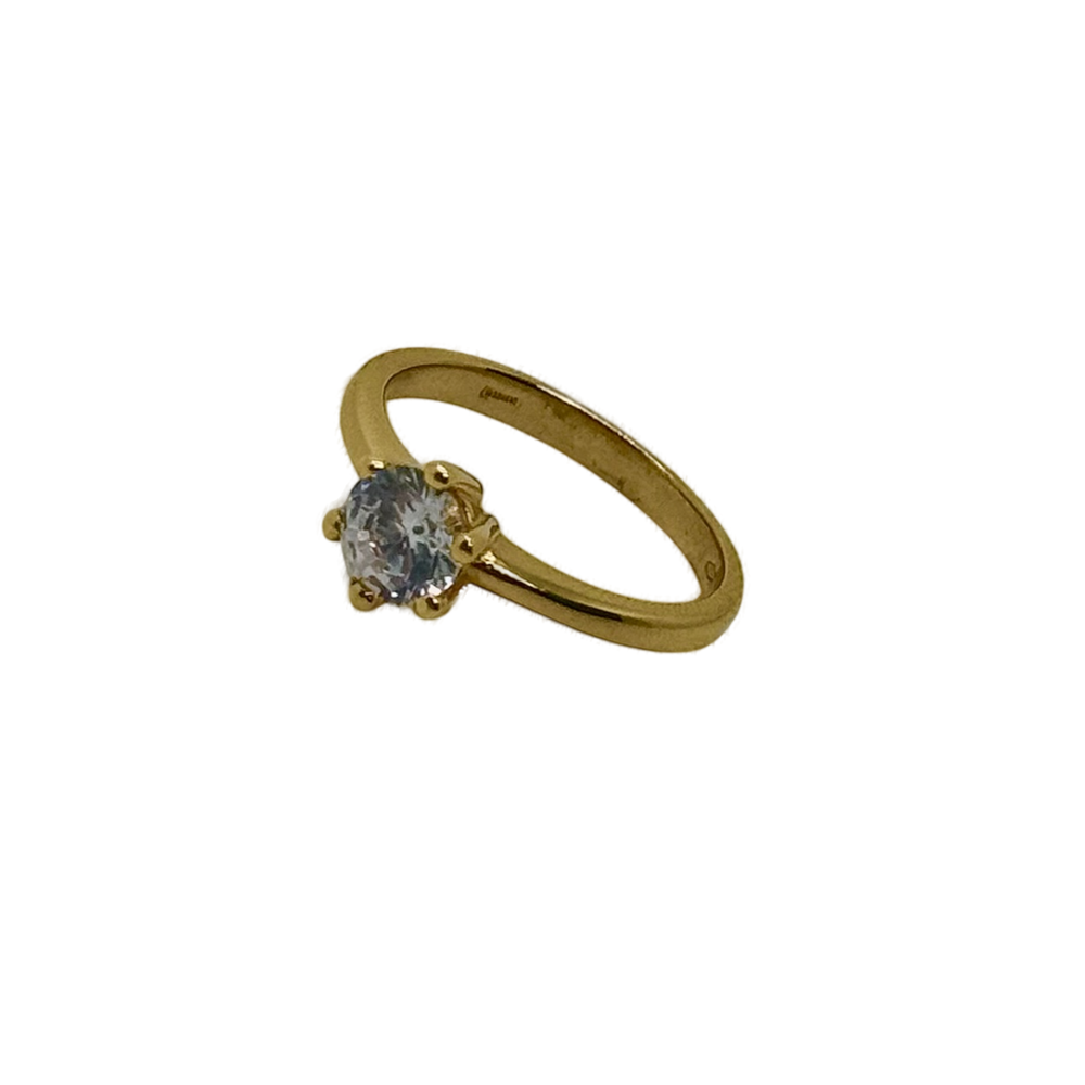 Solitaire Ring 18k