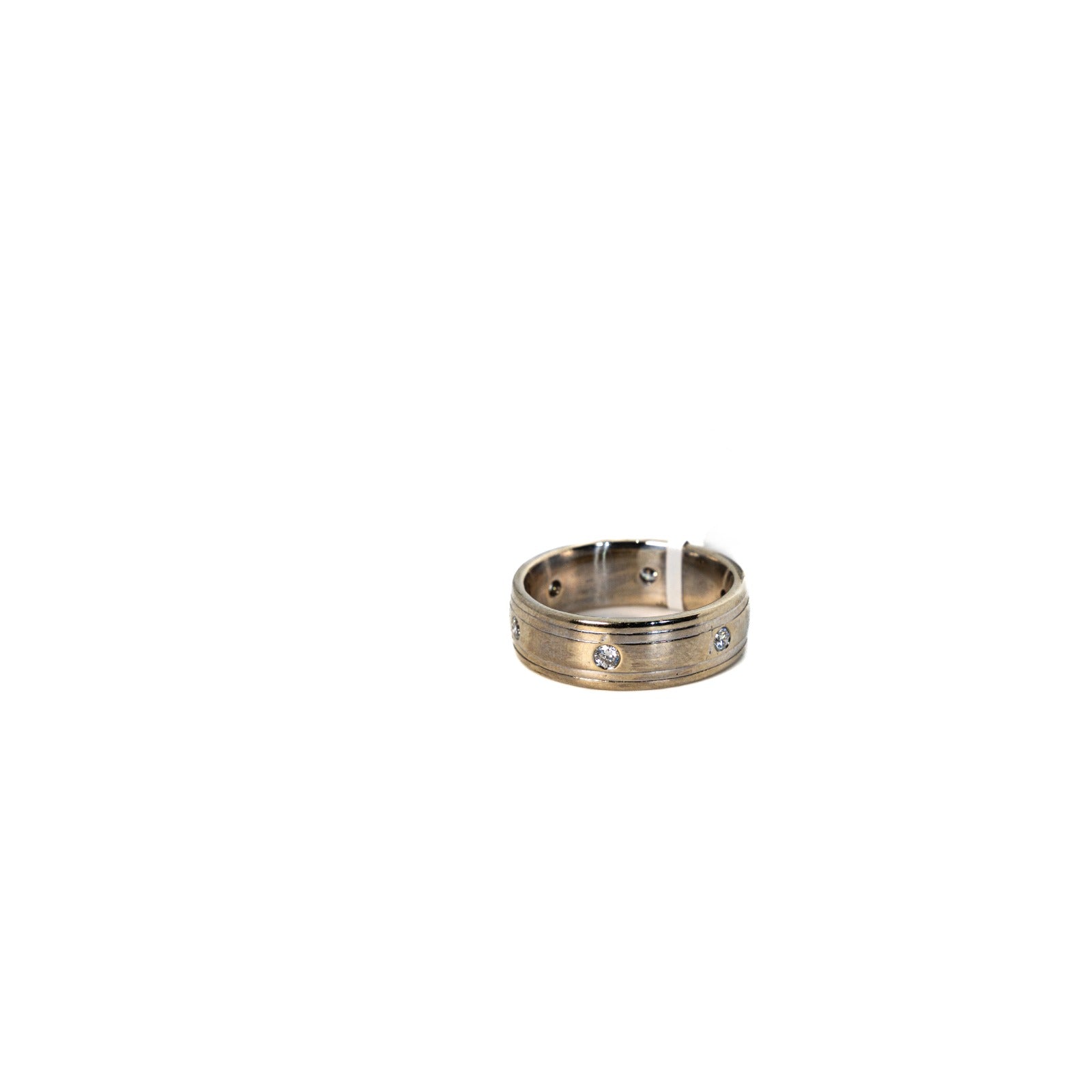 Gold Wedding Bands with Diamonds