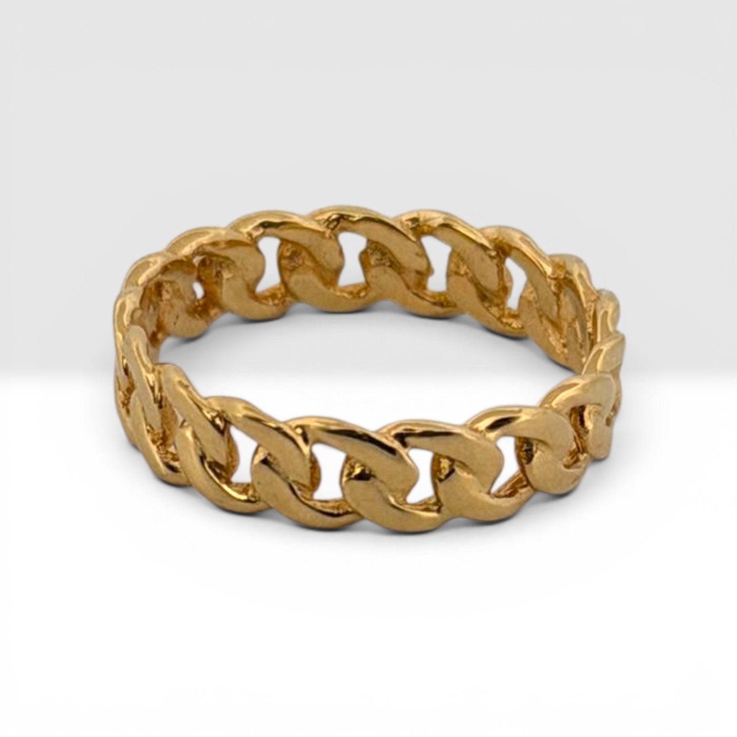 Gold Style Chain Ring