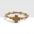 Gold Cross Ring