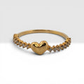 Gold Heart Ring