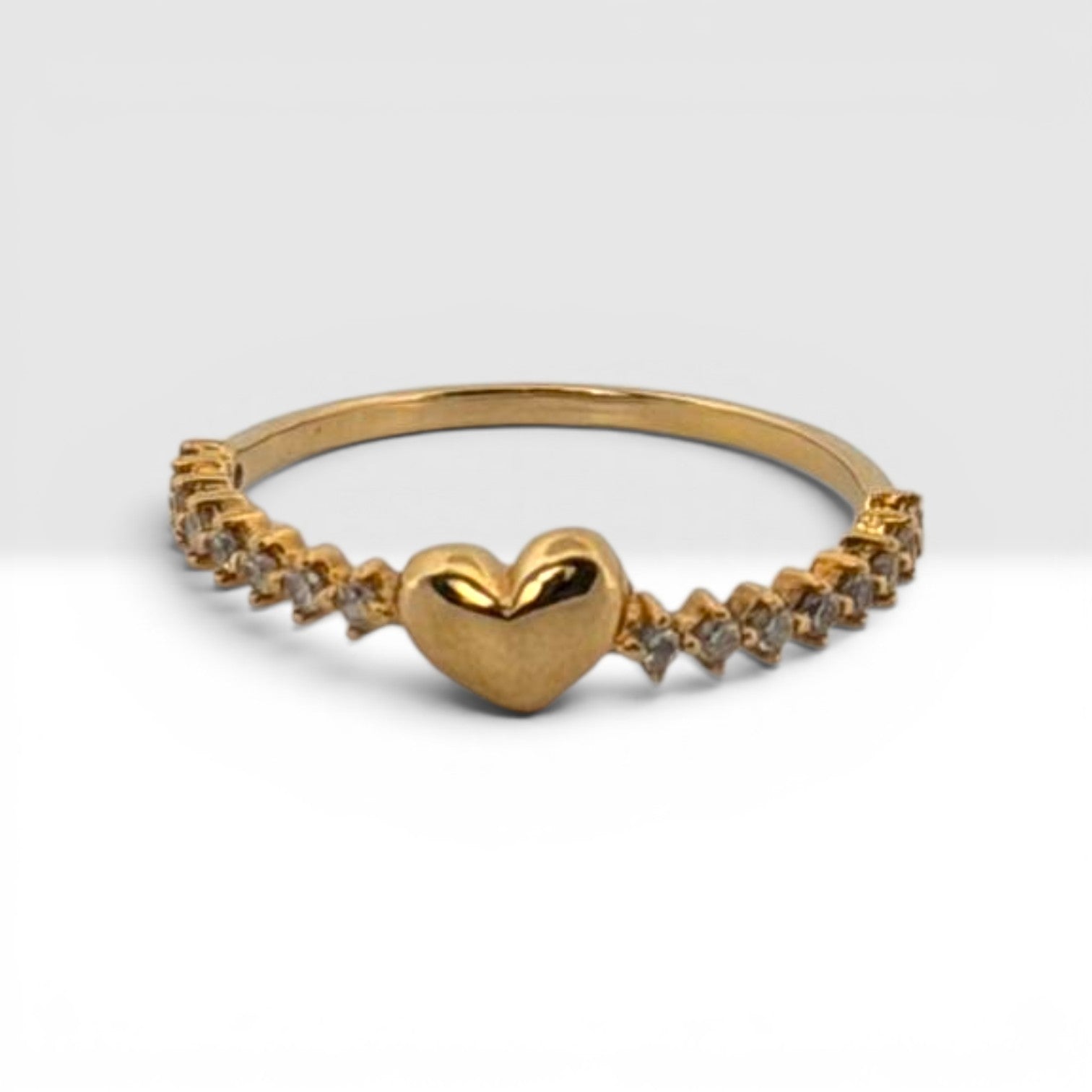 Gold Heart Ring