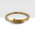 Gold Nail Ring