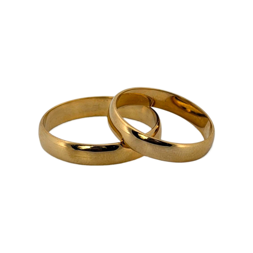 Gold Traditional Wedding Bands