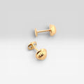 Classic Button Earrings
