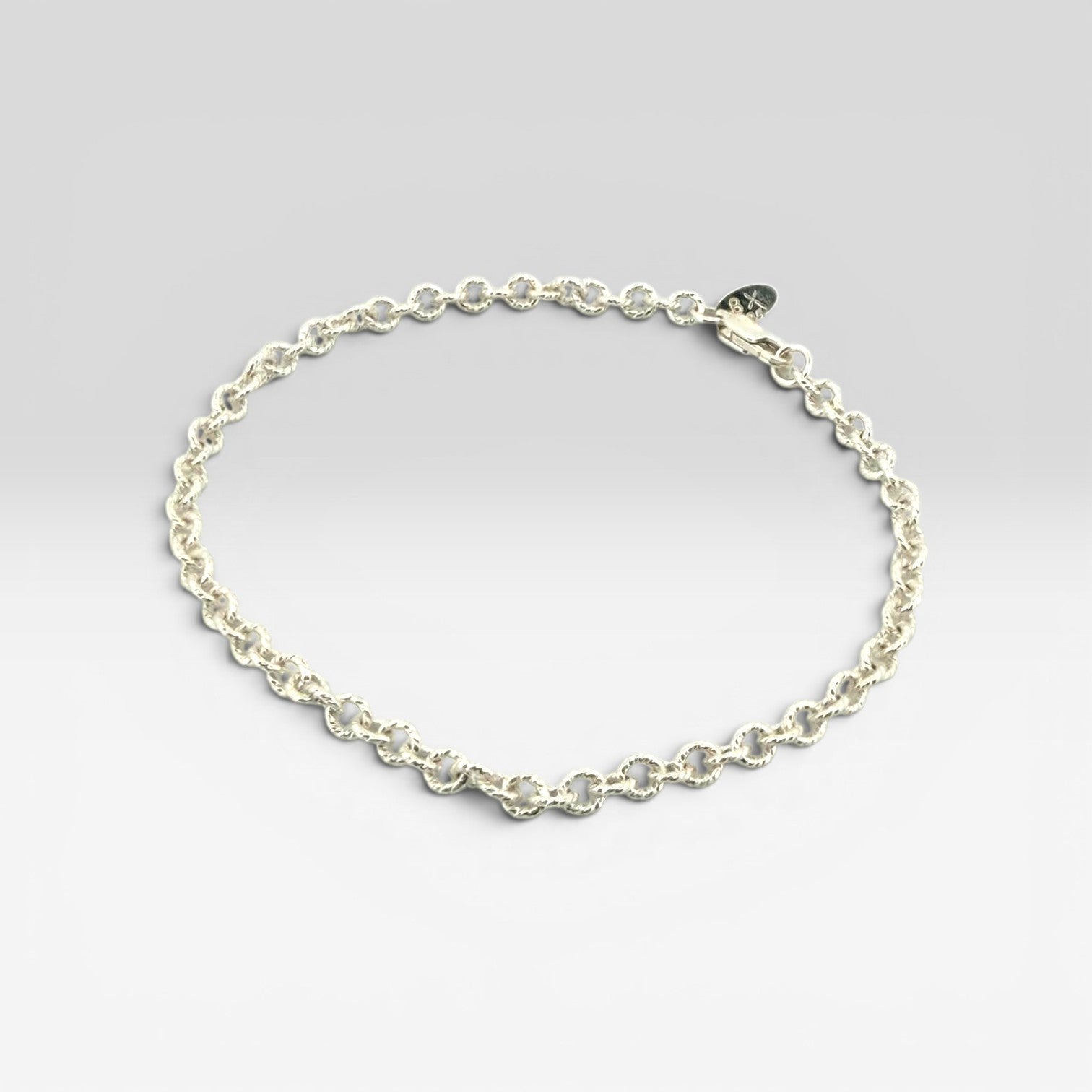 Textured Link Bracelet