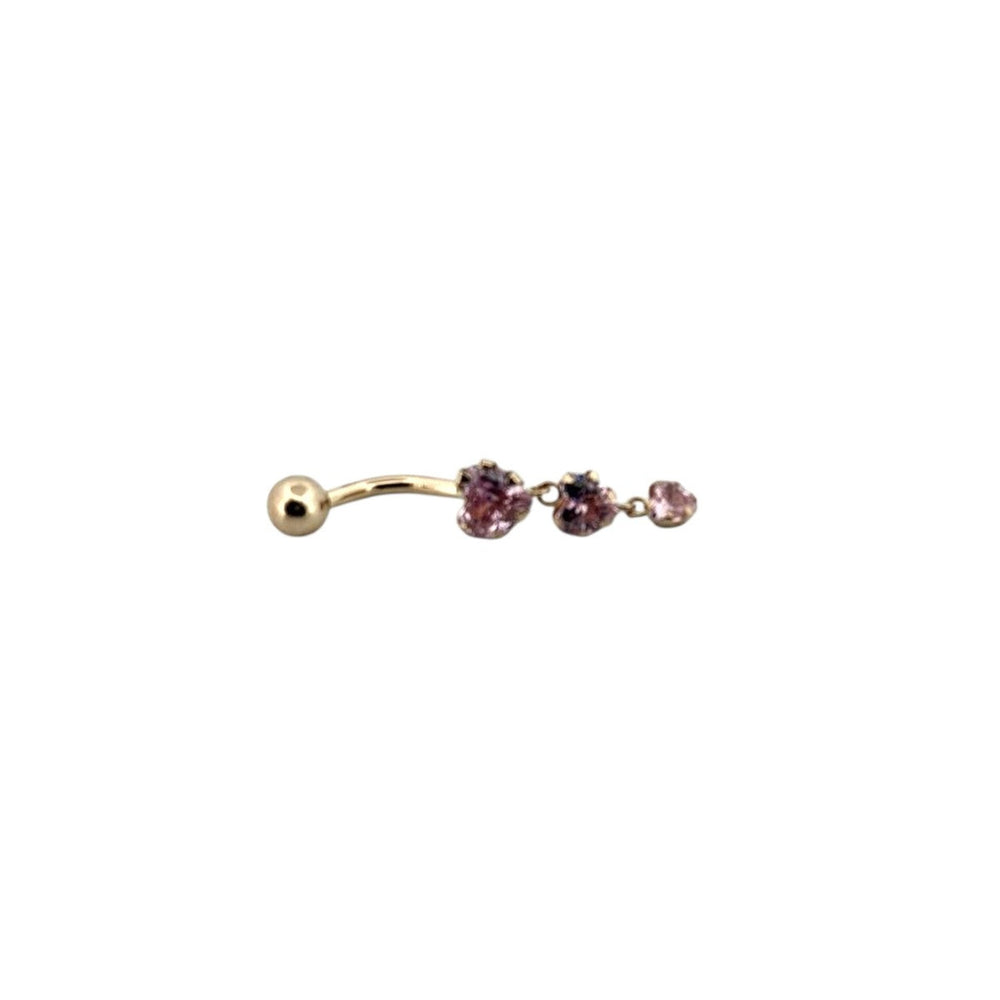 Aurora Trio Belly Piercing
