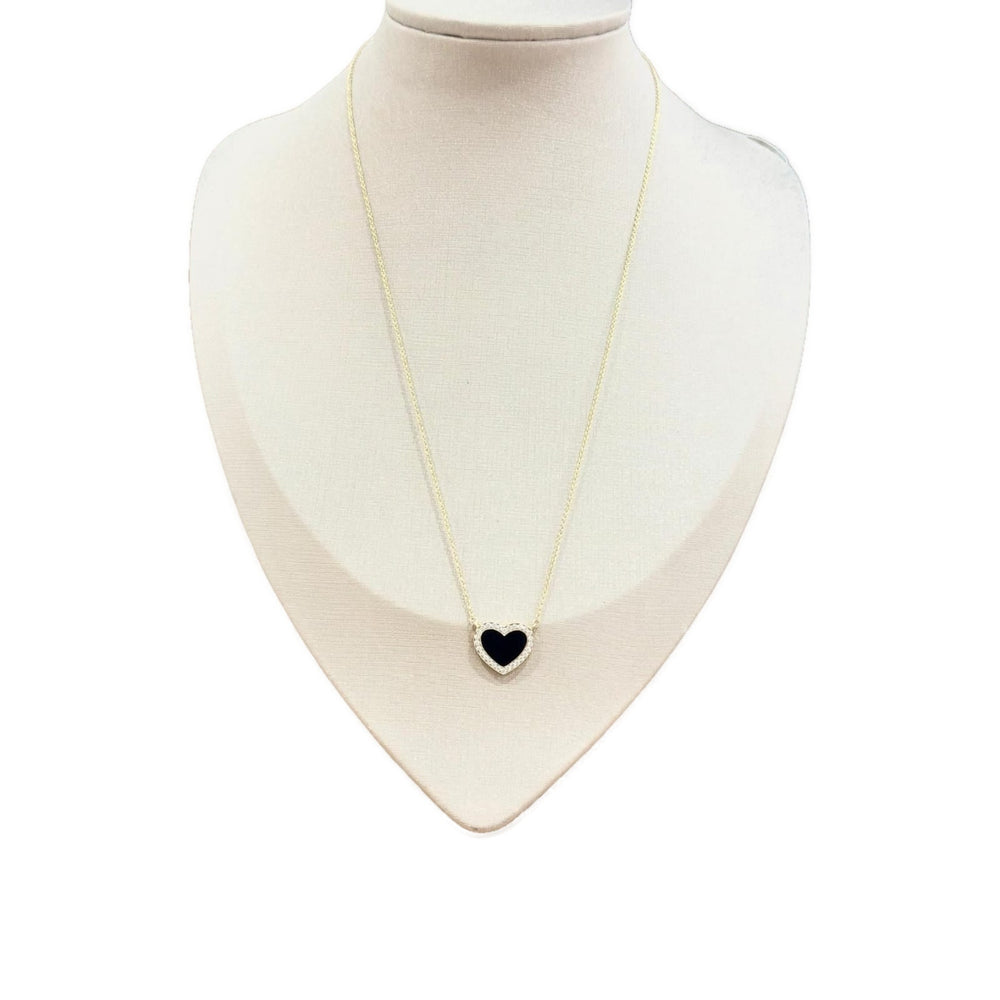 Collar de corazón Midnight