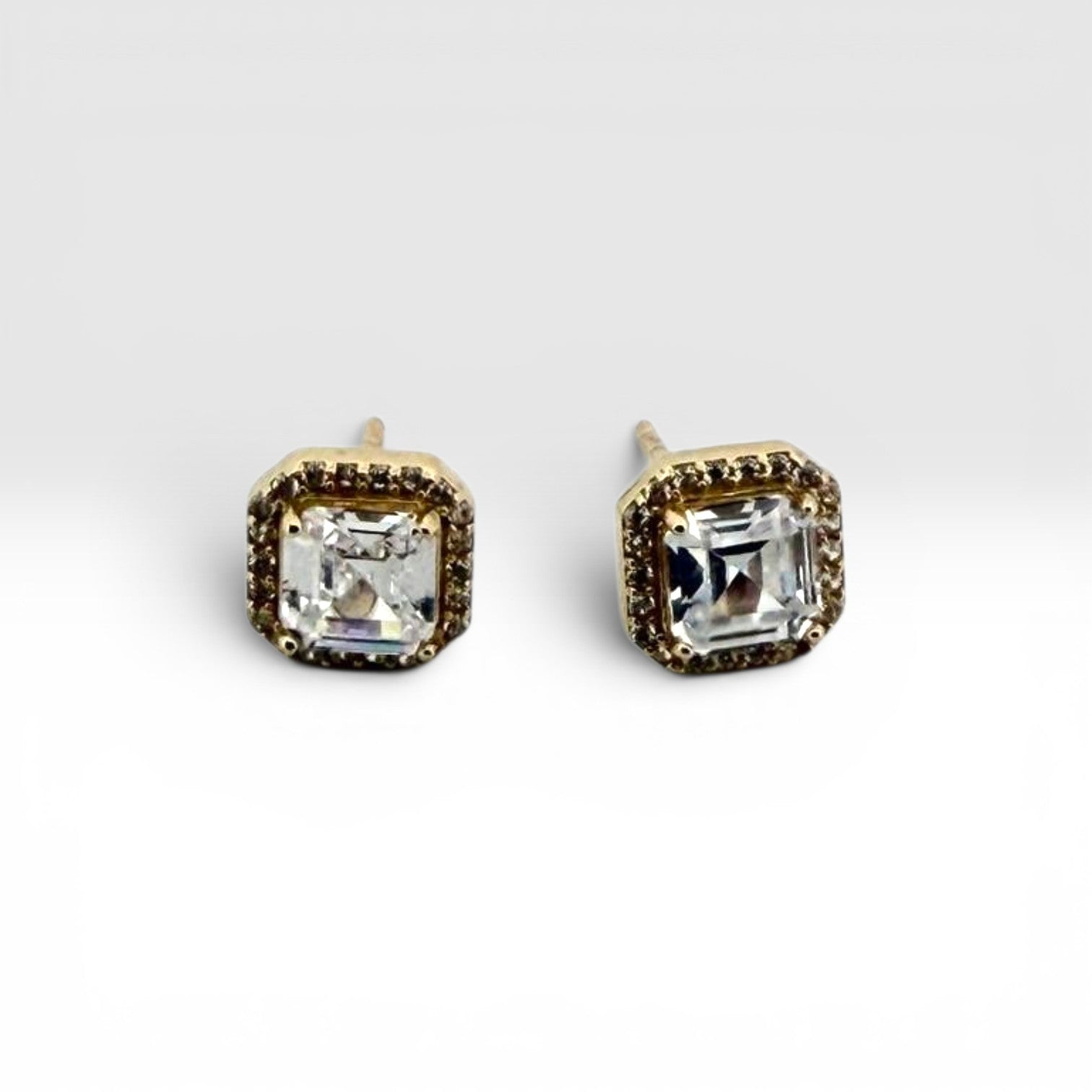 Monaco Halo Earrings