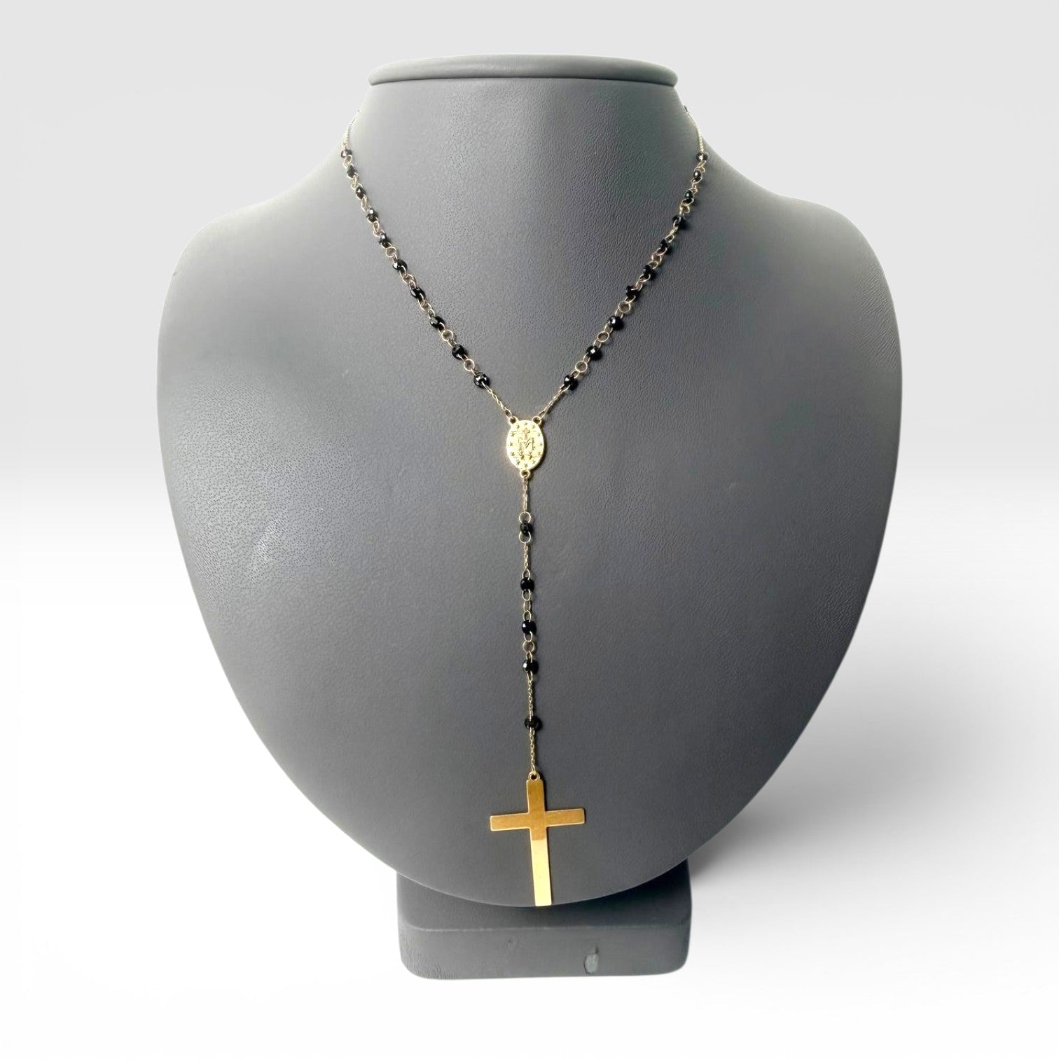 Ebony & Gold Gala Rosary