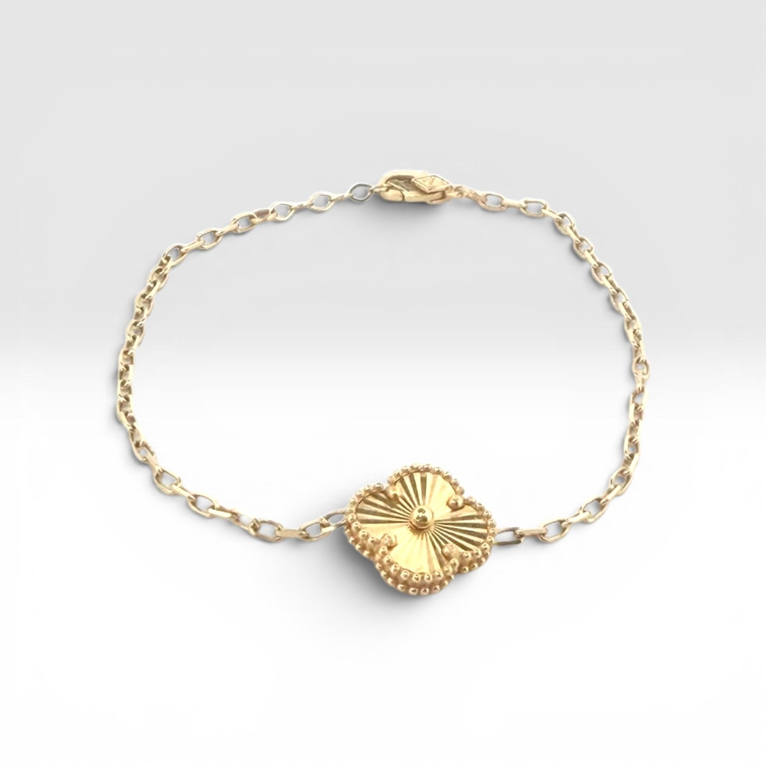 Imperial Fortune Clover Bracelet