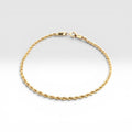 Fine Gold Rope Bracelet
