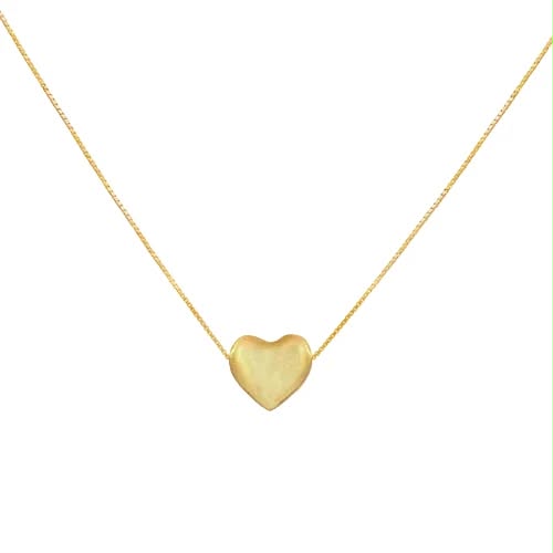 COLLAR DE CORAZON PUFF