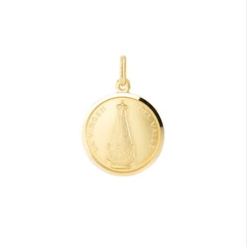 Dije Virgen del Valle de 18k