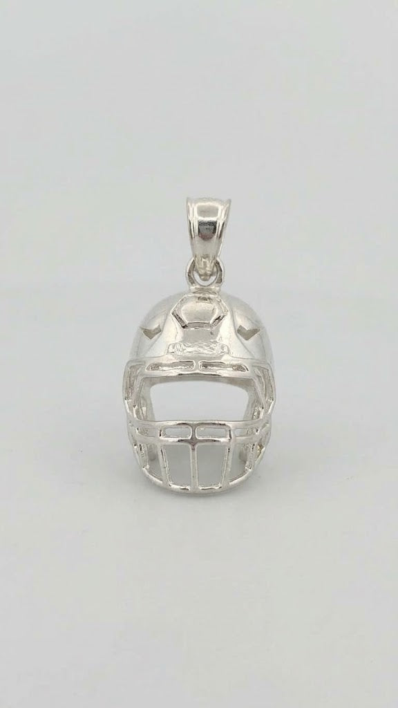 Dije de plata Casco de Futbol
