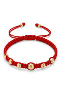 Pulsera 6 balines 18k